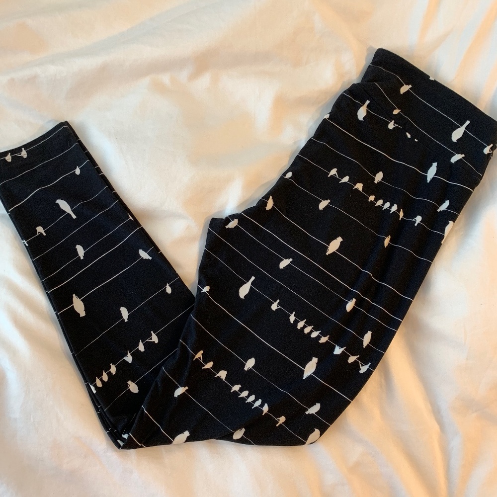 Lularoe TC Birds on a Wire